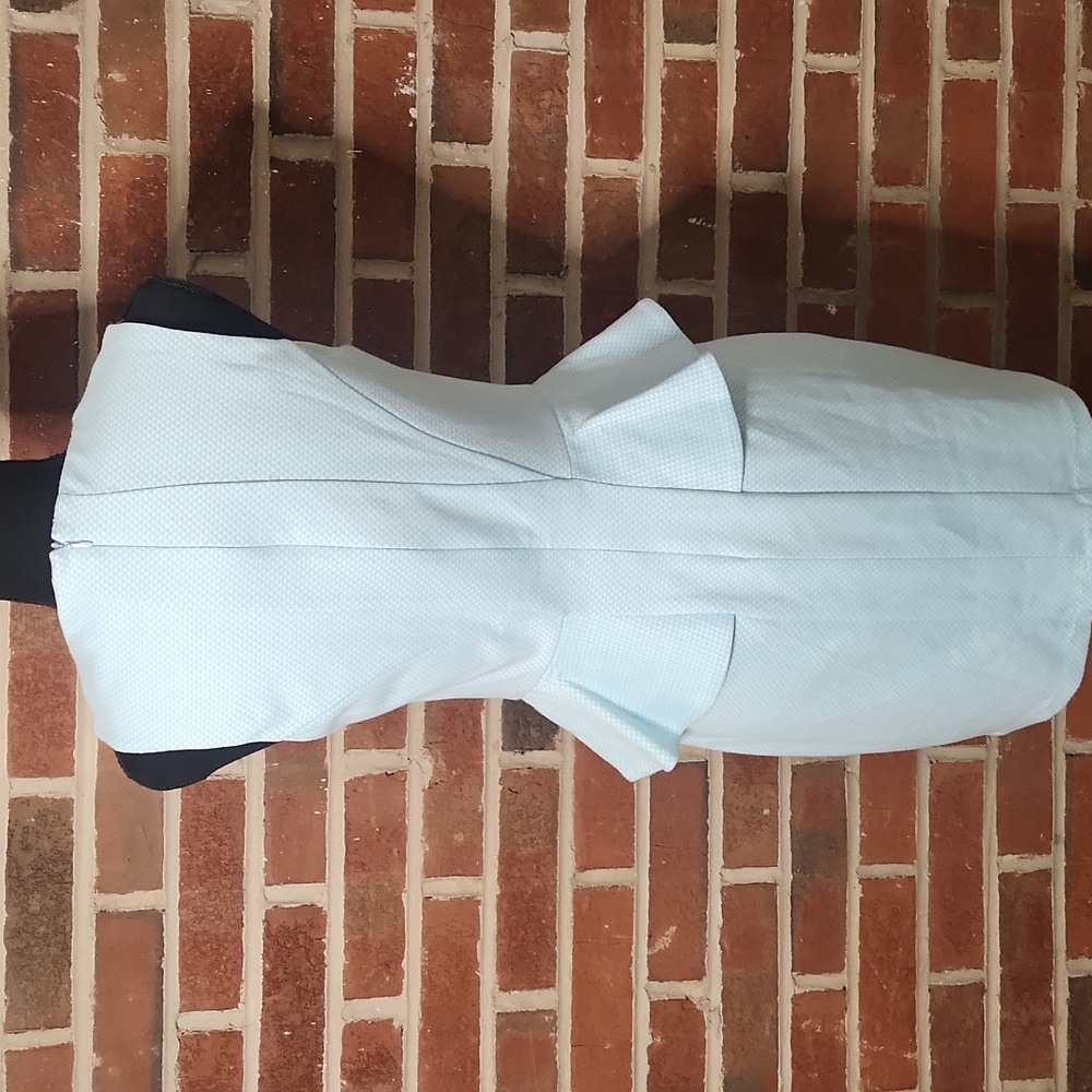 ark&co blue peplum dress, size medium - Picture 6 of 9